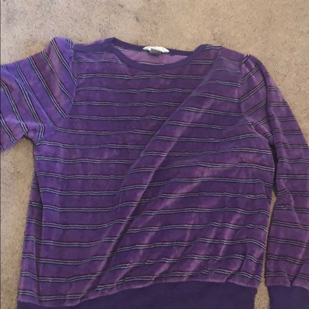 Vintage velvet sweater